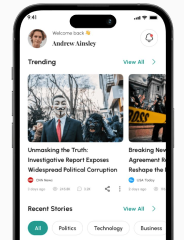 Programma eventi della citta con filtri